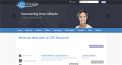 Desktop Screenshot of gfsresearch.com